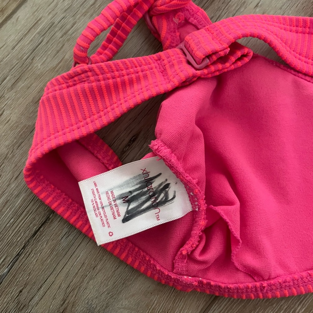 Pink Target Bikini Top - Picture 3 of 3